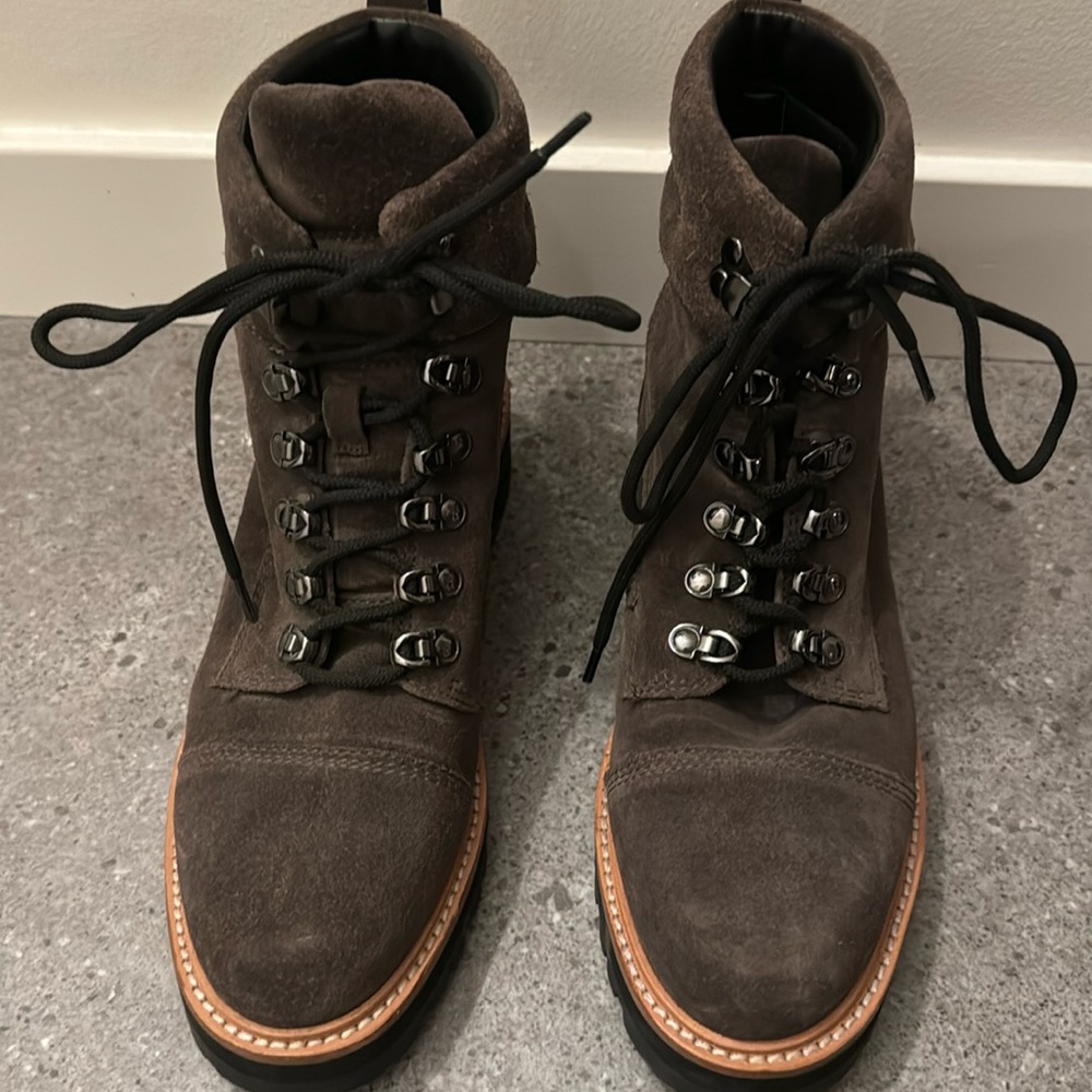 Marc Fisher Izzie Lugsole Suede Boot